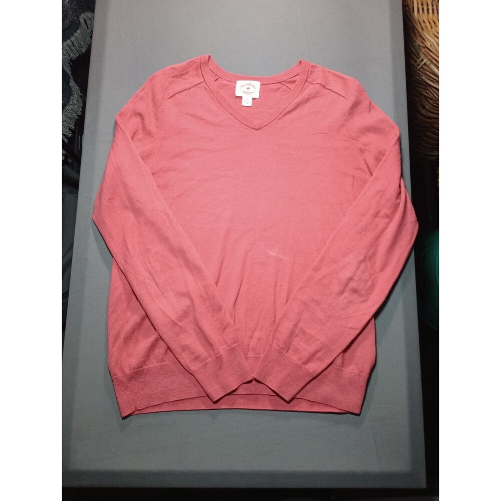 Brooks Brothers Red Fleece Sweater Women's Size Small